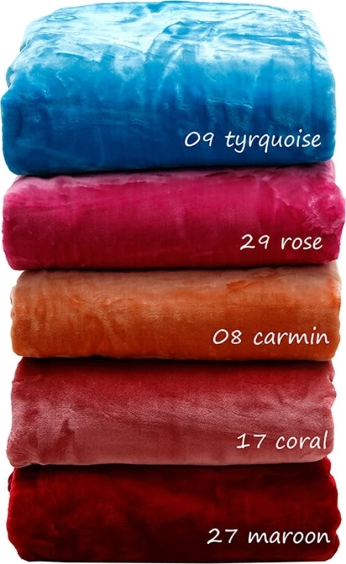 Sunshine Velour Κουβέρτα Βελουτέ Υπέρδιπλη 220x240 Rose