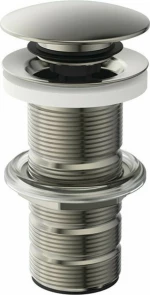 Ideal Standard IDEALRAIN Βαλβίδα τύπου Clicker για νιπτήρες χωρίς υπερχείλιση E1483GN Silver storm