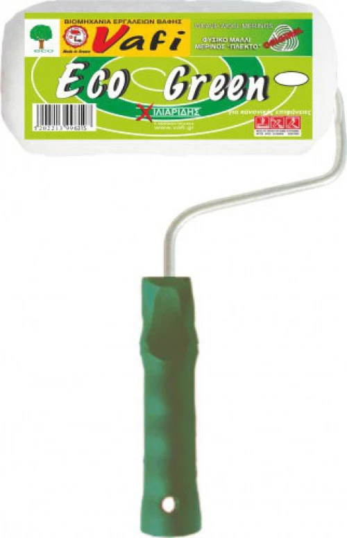 Ρολο Βαφης Απο Φυσικο Μαλλι 24Cm Eco-Green 10293 - 10293