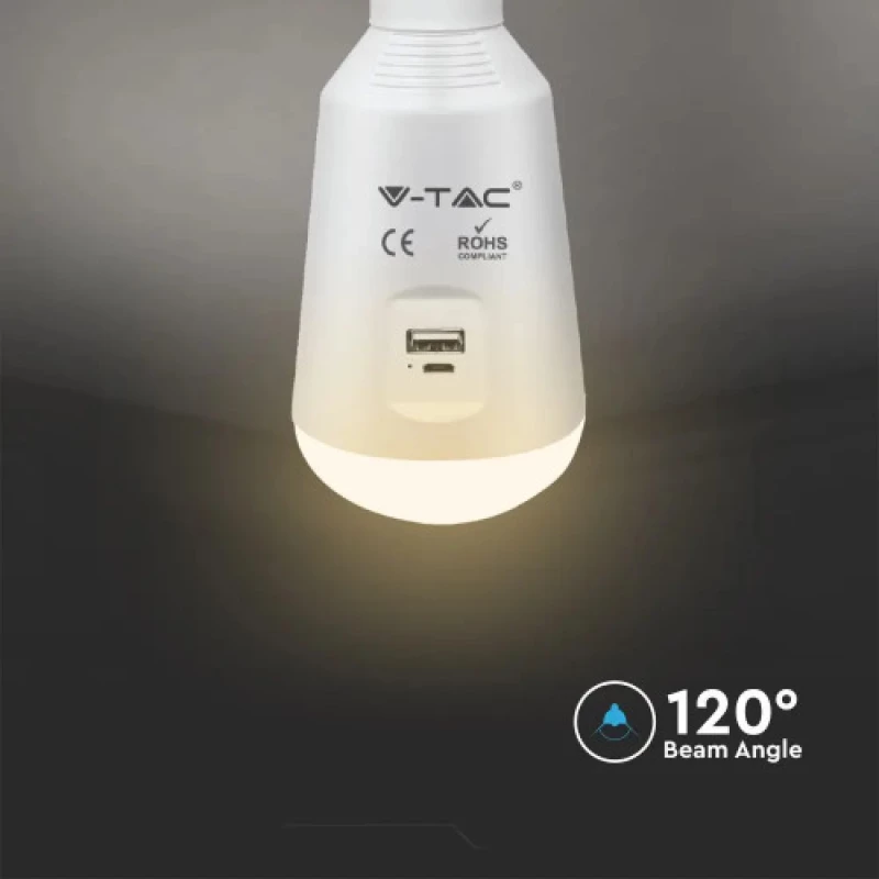 V-TAC Φωτιστικό Ασφαλείας Ηλιακό 2857