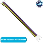 GloboStar Connector Καλώδιο Σύνδεσης RGB+CCT με 15cm Καλώδιο 6 PIN 70744
