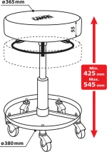 Lampa 71491 Σκαμπό Εργασίας Μηχανικού