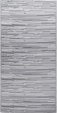 vidaXL Χαλί Γκρι 160x230cm