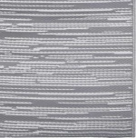vidaXL Χαλί Γκρι 160x230cm