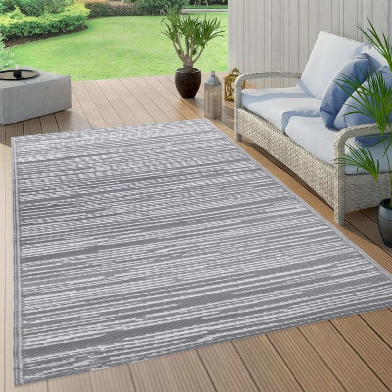 vidaXL Χαλί Γκρι 160x230cm