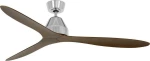 Lucci Air Whitehaven DC NL Ανεμιστήρας Οροφής με Τηλεχειριστήριο Brushed Chrome