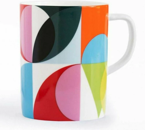 Remember Solena Κούπα από Πορσελάνη Πολύχρωμη 330ml