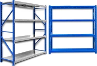 Ράφια Βαρέως Τύπου 200x150x60 Μπλε-Λευκό