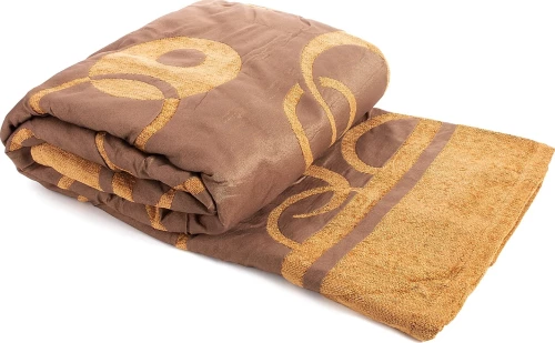 Silk Fashion Ριχτάρι Τετραθέσιου Καναπέ 260 200x320cm Χρυσό