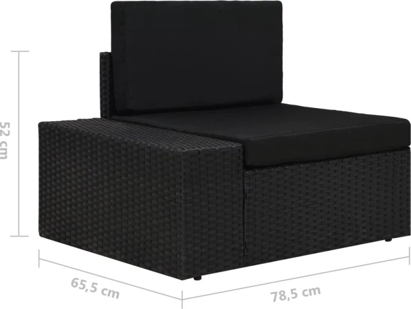 Τετραθέσιος Καναπές 3054581 274x65.5x52cm