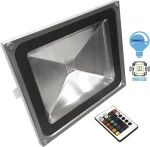 GloboStar Προβολέας 50W με Τηλεχειριστήριο 62003