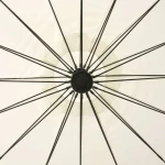 Ομπρέλα Κρεμαστή Λευκή 3 μ. με Ιστό Αλουμινίου