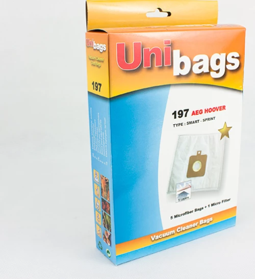 Unibags 197D Σακούλες Σκούπας 5τμχ