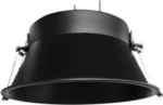 Aca Μεταλλικό Σποτ Χωνευτό G53 AR111 Κινούμενο 19.5x19.5cm Μαύρο