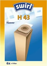 Swirl H43 Σακούλες Σκούπας 6τμχ