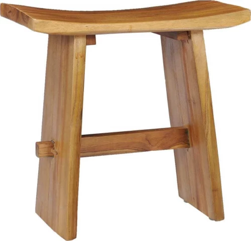 Σκαμπό από Μασίφ Ξύλο Teak