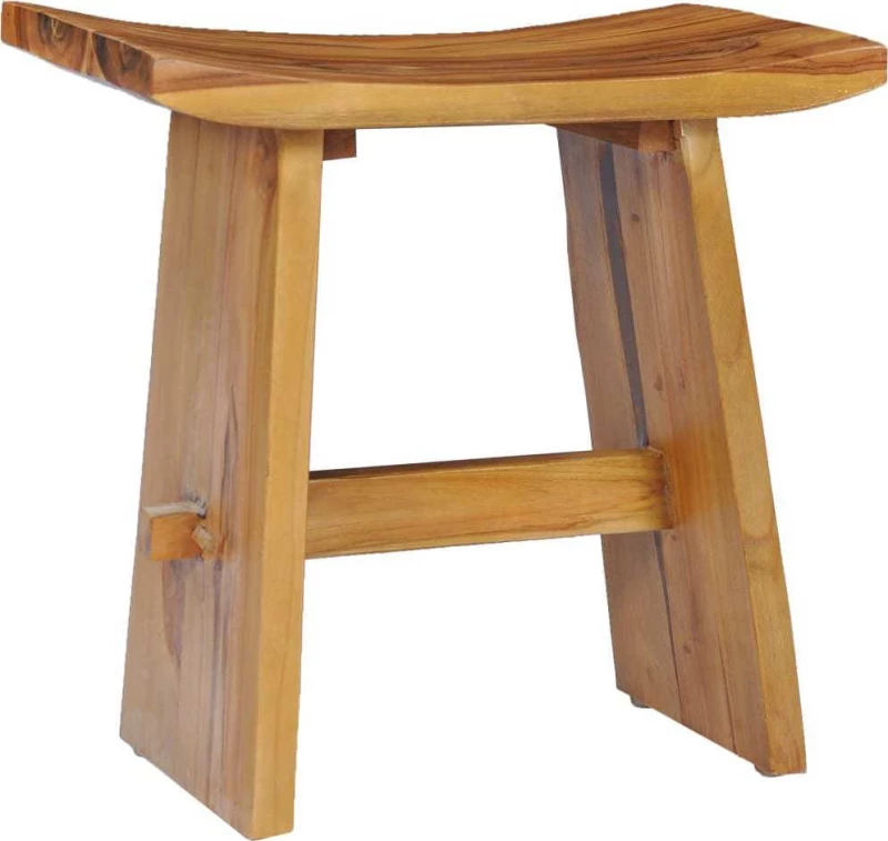 Σκαμπό από Μασίφ Ξύλο Teak