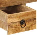Γραφείο Ξύλινο με Μεταλλικά Πόδια 110x50x77cm