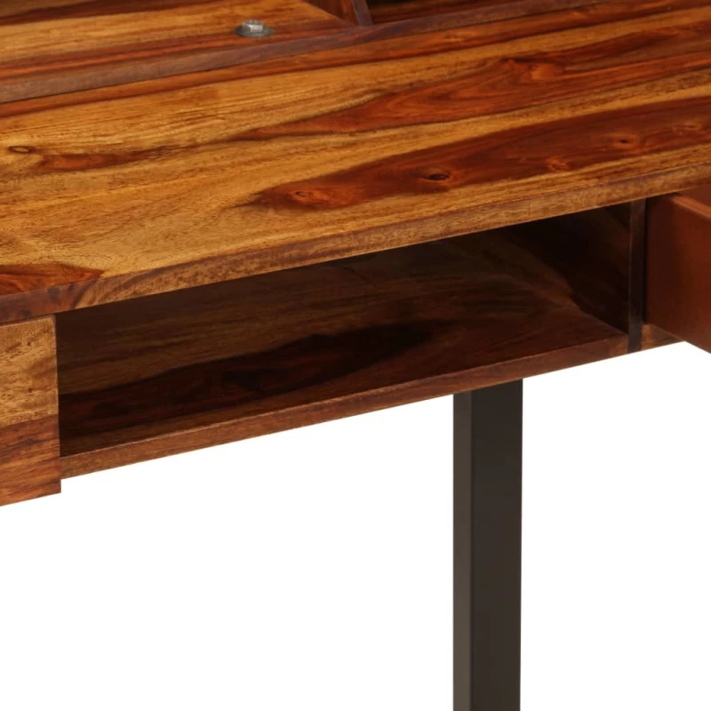 Σεκρετέρ Ξύλινο με Μεταλλικά Πόδια 110x50x94cm