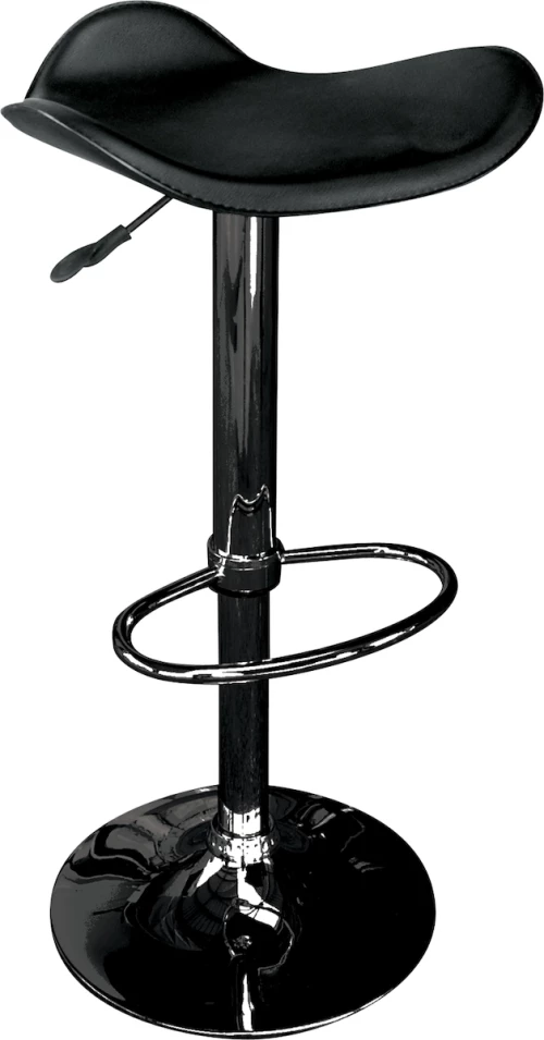 Σκαμπό Μπαρ Saddle Μαύρο 45x43x85cm 2τμχ