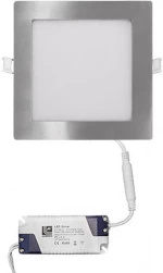 Adeleq 21-01220660 12W 6300K 850lm Ψυχρό Λευκό Χωνευτό 17x17εκ.