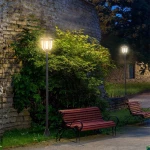Outsunny Ηλιακό Φωτιστικό Κολώνα 177cm B30-006