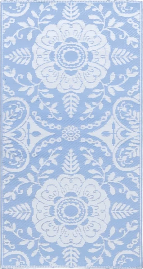 Χαλί Εξωτερικού Χώρου Γαλάζιο 80 x 150 εκ. από Πολυπροπυλένιο