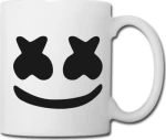 Marshmello dj κούπα - White