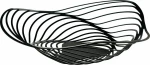 Alessi Φρουτιέρα Μεταλλική Trinity 43x43x10cm