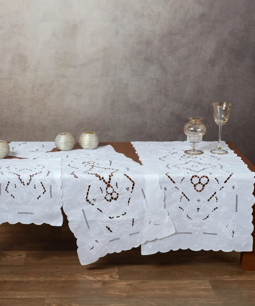 Silk Fashion Τραπεζομάντηλο Σετ 6τμχ x 8120