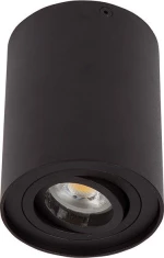 VK Lighting 03006/Β Μονό Σποτ με Ντουί GU10 σε Μαύρο Χρώμα