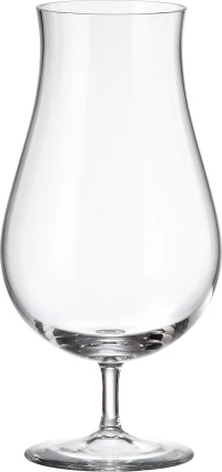 Bohemia Ποτήρι Μπύρας Γυάλινο Κολωνάτο 630ml