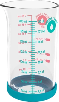 Pebbly Glass Measuring Jug 200ml, Δοσομετρητής Γυάλινος