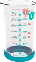 Pebbly Glass Measuring Jug 200ml, Δοσομετρητής Γυάλινος