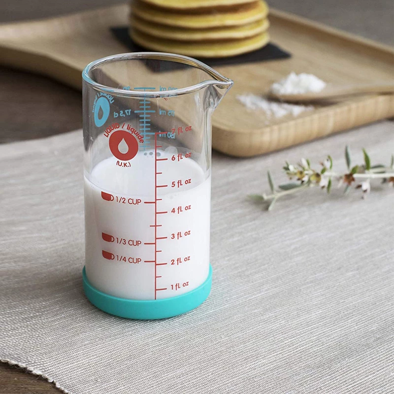 Pebbly Glass Measuring Jug 200ml, Δοσομετρητής Γυάλινος