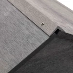 vidaXL Στέγαστρο Χλοοκοπτικού Γκρι 80 x 80 x 70 εκ. από WPC 149036