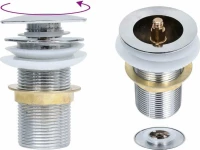 vidaXL Chrome 6.4x6.4x9.1 cm 149060
