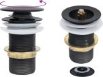 vidaXL Black 6.4x6.4x9.1 cm 149061