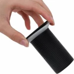 vidaXL Black 6.4x6.4x9.1 cm 149061