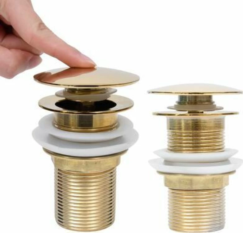vidaXL Gold 6.4x6.4x9.1 cm 149062