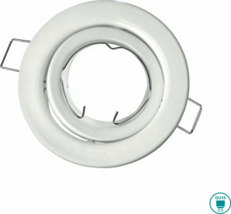 Fan Europe Μεταλλικό Πλαίσιο Σποτ για 8x10cm Λευκό