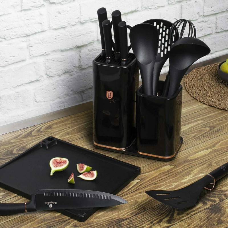 Berlinger Haus Σετ Εργαλείων Μαγειρικής Black Rose Collection BH-2507 12τμχ