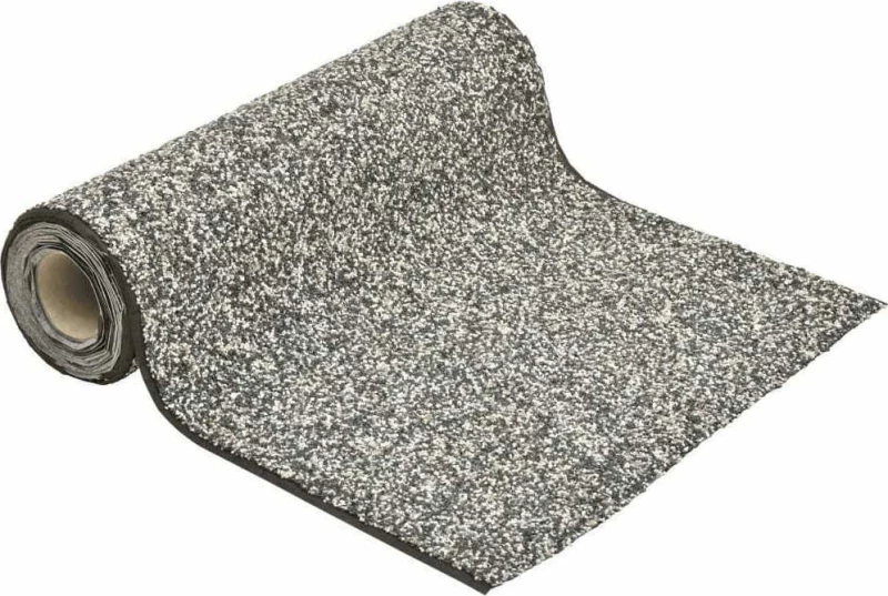vidaXL Μεμβράνη Λίμνης με Όψη Πέτρας Γκρι 500x40cm 149527