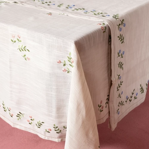 Silk Fashion Τραπεζομάντηλο 140x180 866 Ροζ