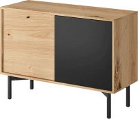 Flow Μπουφές Artisan Oak / Black 102x41x74cm