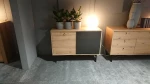 Flow Μπουφές Artisan Oak / Black 102x41x74cm