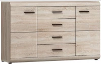 Lh-homefurniture Μπουφές 36134-LN-21 Φυσικό 140X86.5X42cm 36134-LNs-21