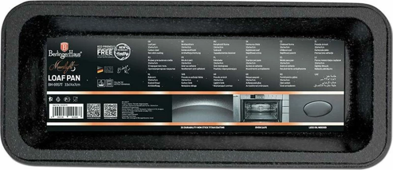 Berlinger Haus Φόρμα Κέικ με Αντικολλητική Επίστρωση 33x14cm
