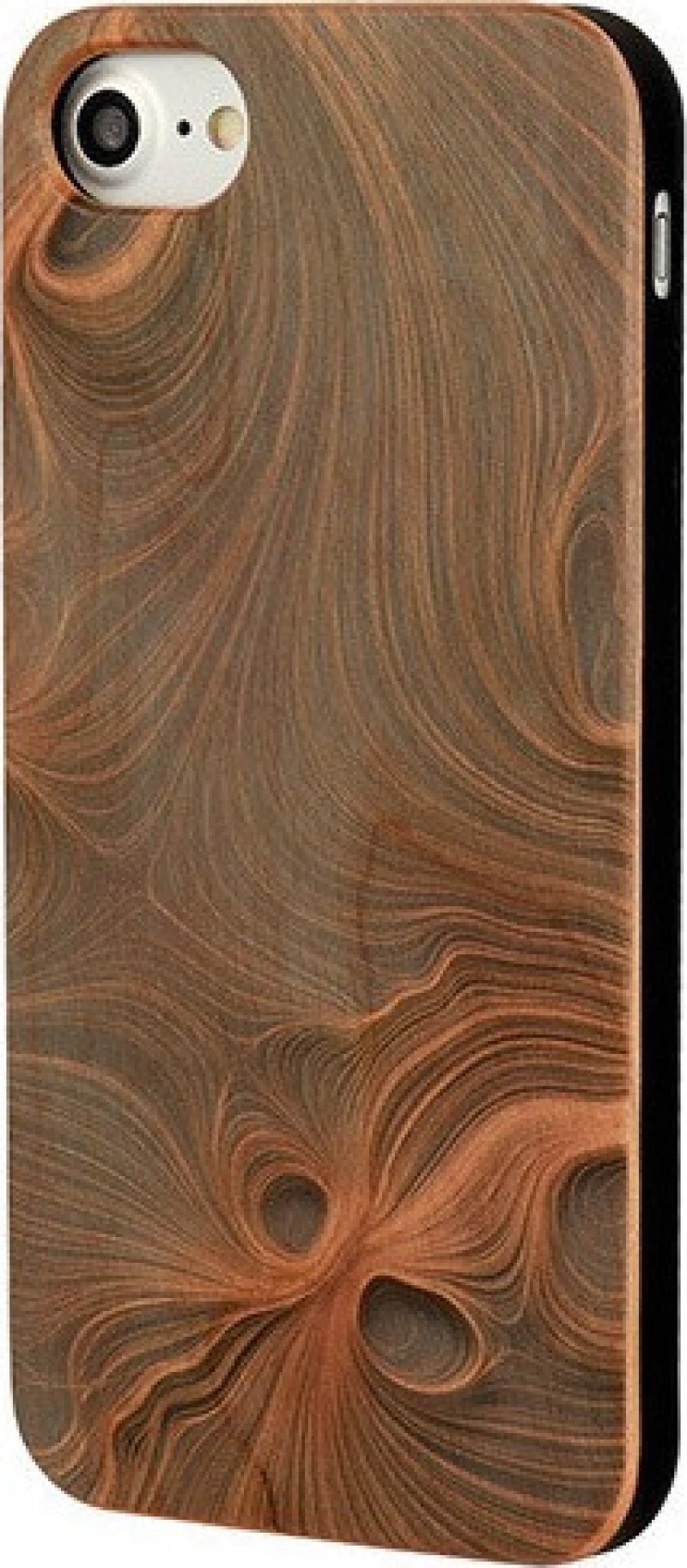 Vennus Wood Case Anti-Shock Ξύλινη Θήκη για Apple iPhone 7/8/SE 2020 - Brown Design 6