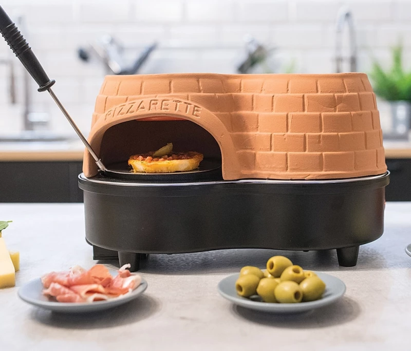 Livoo Pizza Party Duo DOC227 Παρασκευαστής Πίτσας 1100W